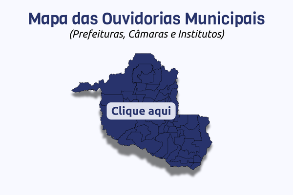 Mapa Municipal das Ouvidorias